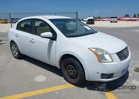 2007 Nissan Sentra 2.0S из США, поврежденный, VIN 3N1AB61E87L634135